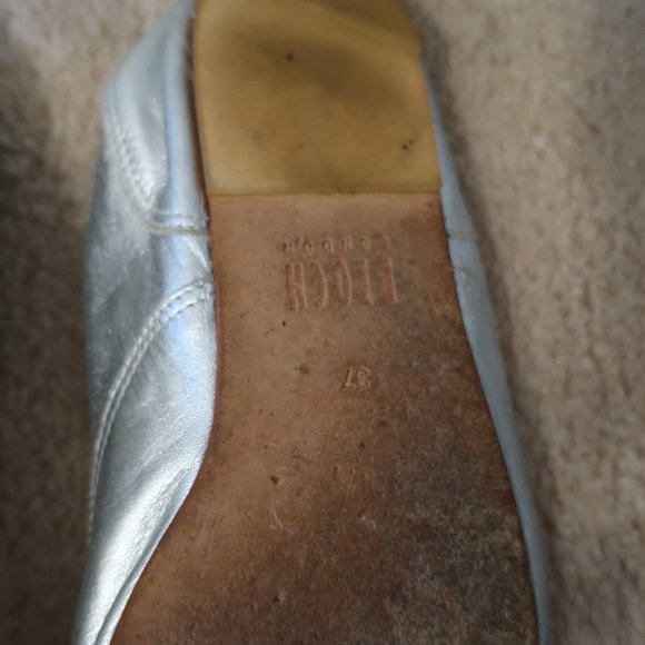 BLOCH Street Shoe Brogue/Jazz Silver Size 37 - Picture 8 of 8